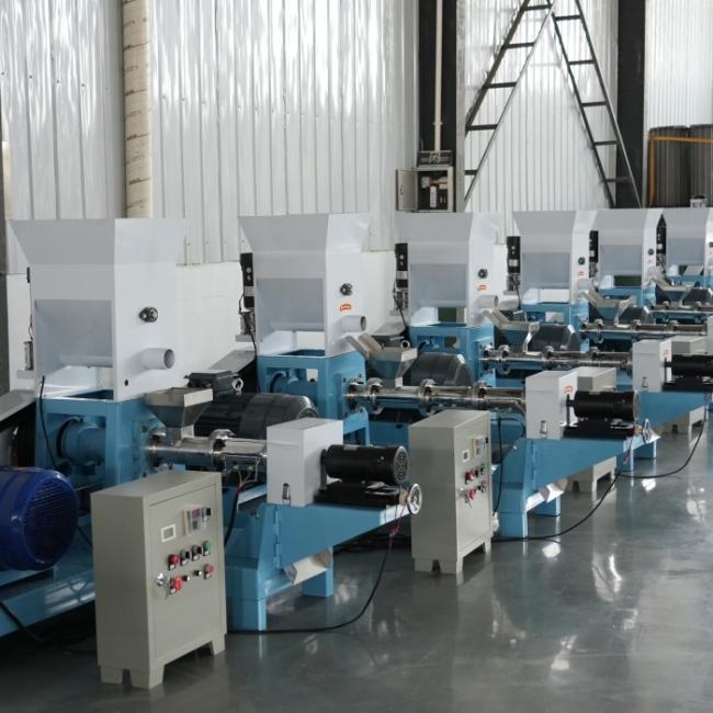 small animal Floating fish feed pellet making extruder
