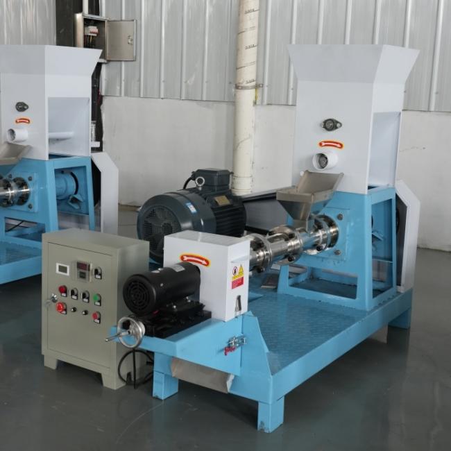 dry type floating fish pellet feed extrusion alimentation animale pellet machine