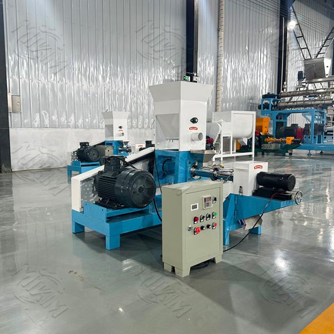 single screw floating fish feed making machine