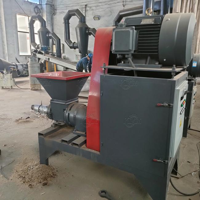 biomass brick machine