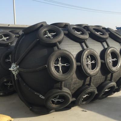 China Marine Inflatable Yokohama Pneumatic Fender With Chain And Tyre for sale