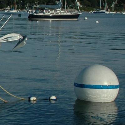China High Buoyancy Marine Floating Mooring Buoy For Ocean Mooring System for sale