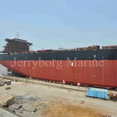China 1.2m*12m Ship Launching Inflatable Marine Rubber Airbags for sale