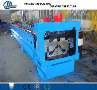 China PLC Hydraulic Automatic Galvanized Rolling Form Line / Metal Ridge Cap Forming Equipment for sale