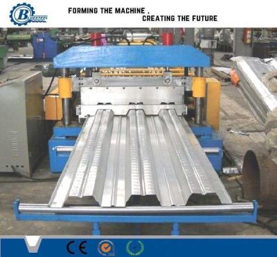 China Rolo de formação hidráulico da plataforma do piso de aço da máquina da aprovação do CE que forma a maquinaria à venda