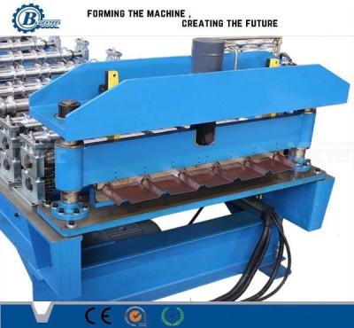 China Galvanized Steel Roof Panel Roll Forming Machine Hydraulic System For Automotive for sale