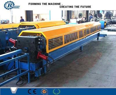 China Tube Roll Former Downpipe Roll Forming Machine With Double Head Decoiler for sale