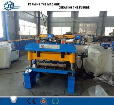 China 820 Model Metal Steel IBR Roof Panel Roll Forming Machine / Roof Sheet Making Machine for sale