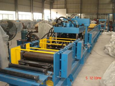 China Full Automatic C Z Purlin Roll Forming Machine , Metal Roof Tile Making Machine for sale