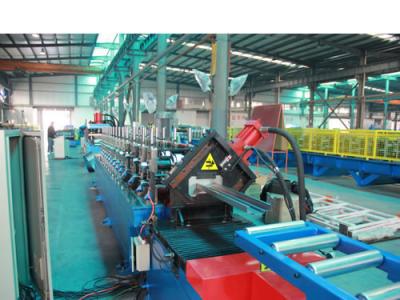 China Cold Steel Sheet Door Frame Roll Forming Machine , Metal Roofing Roll Forming Machine for sale