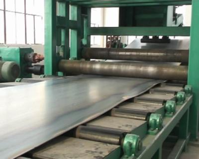 China PLC Steel Cut Length Line 600 - 1250mm Coil Weight 10 - 20T Coil OD 1200mm for sale
