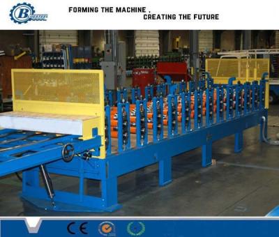 China Custom Glazed Roofing Tile Roll Forming Machine 5.5kw , Corrugated Iron Sheet Making Machine for sale