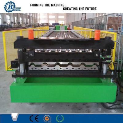 China House Roof Panel Roll Forming Machine , Aluminium Roofing Sheet Making Machine for sale