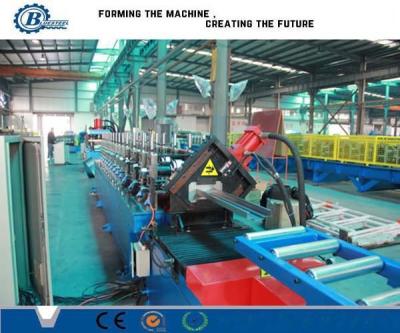 China Custom Steel Door Frame Roll Forming Machine With PLC Control System for sale