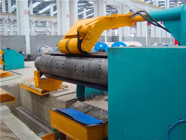 High Speed Sheet Roof Metal Slitting Line / PLC Control Stainless Steel Slitting Machine