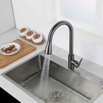 China SONSILL Stainless Steel Kitchen Faucet with Lever Handle Modern Style for sale