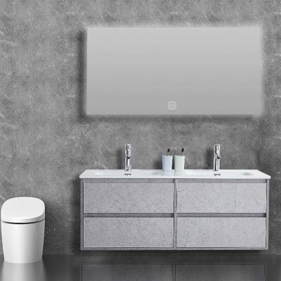 China Intelligent Bathroom Furniture Cabinets Floating Bathroom Vanity Cabinet 120*46cm for sale