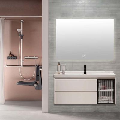China SONSILL Europe Wall Hung Basin Vanity Unit For Hotel Bathroom for sale
