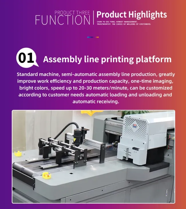 Advanced Imprimo UV Flatbed Bottle Printer for High-Speed Printing