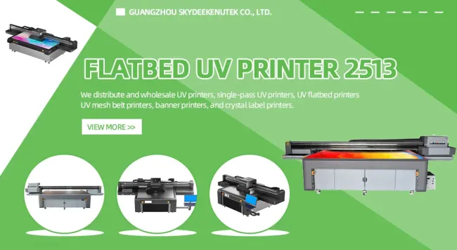 Supply Material Flexibility Instant Output Large Format Industrial Hot High Precision 2513 Flatbed UV Inkjet Printer for Printing Plank