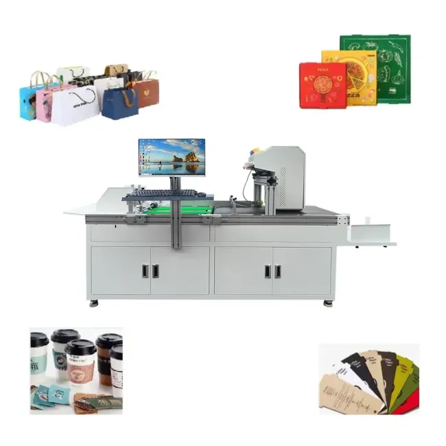 Paper Cup Sheet Digital Printing Machine, Corrugated Box/Kraft Paper Digital Printing Machine