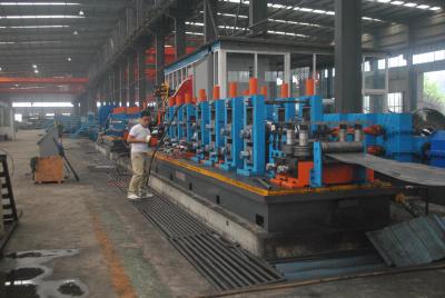 China 50x50-140x140mm Square Tube Mill Carbon Steel Machine High Precision for sale