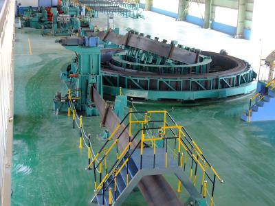China Reliable Safe Spiral Accumulator 50 * 2000mm Coil Width For Forming Machine for sale