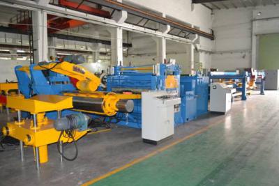 China PLC Control HRC Metal Cut To Length Machine With Leveling Function Automatically for sale