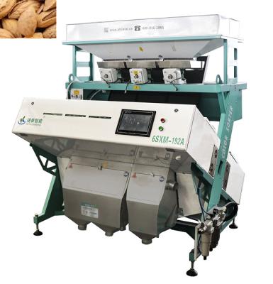 China Humanized Cashew Nuts Color Sorter System With High Speed CCD Sensor for sale