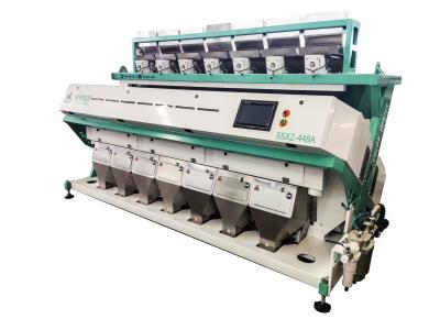 China 7 Chutes Rice Sorting Machine 220V Mini Rice Color Sorter Machinery for sale