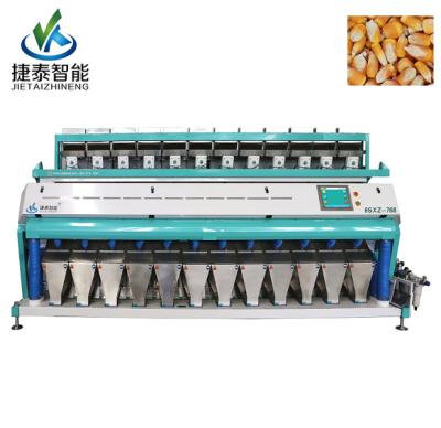 China CCD 12 Chutes Maquina de clasificación de color de maíz para la clasificación de trigo en venta