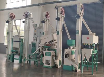 China Máquinas de molienda de arroz totalmente automáticas de 15-25 toneladas por día en venta