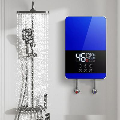 China 220 Volt Instant Electric Water Heater Wall Mounted 6000W Power for sale