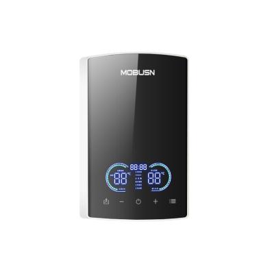 Chine 12-24 KW Black Glass Shell Electric Water Heater Endless Volume RoHS Certified à vendre