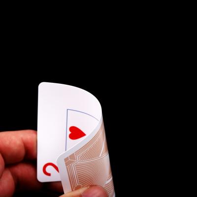 China Blackjack-Themen-Spielkarten Poker Flash-Karten 52 Karten und 2 Joker zu verkaufen