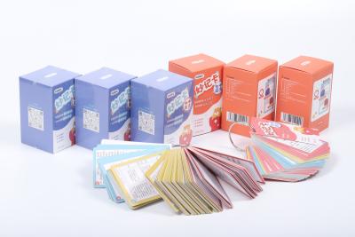 China Learning Cards For Children Education Number Colour for sale