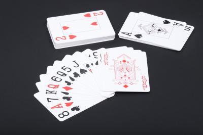 China Blackjack Custom Printed Playing Cards Deck Of Cards Bulk for sale