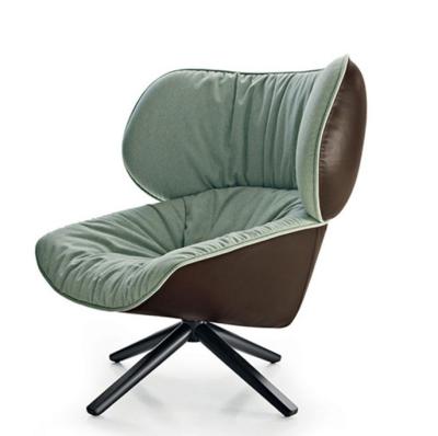 China Recliner Italian Designer Classic Modern Luxury Fiberglass Upholstered PU Leisure Tabano Chair for sale