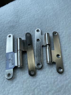 China Left And Right 95mm H Cabinet Hinges Nickel Plated Round Head for sale
