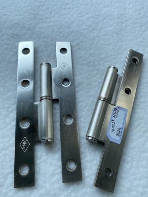 China Flat Head H Hinges Nickel Plated 140mm*55*2.5mm For Cabinets for sale