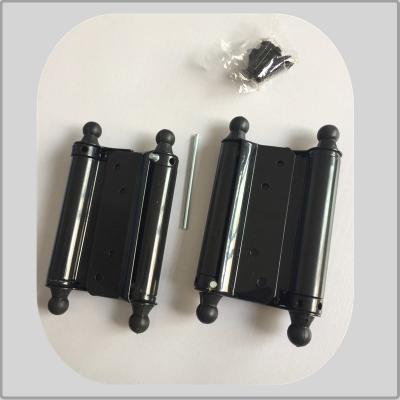 China Powder Coating Spring Loaded Hinges , Screen Door Spring Hinges 1.2mm Thickness for sale
