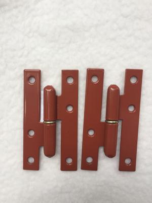 China Red Finished Iron Steel Lift Off 1.4mm 320mm H Cabinet Hinges for sale