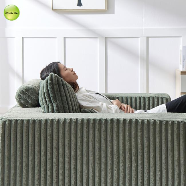 Modern living room setup featuring the armchair
