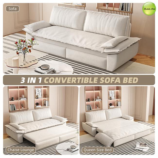 Sofa bed in extended bed mode