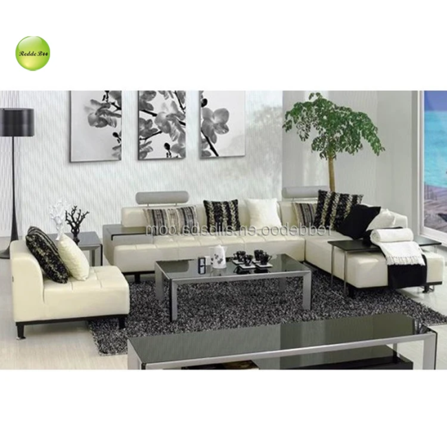 Cozy L-Shaped Sofa in room setting