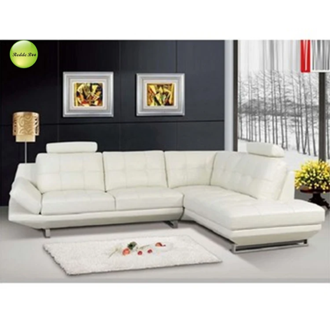 L-shaped sofa in living room setting