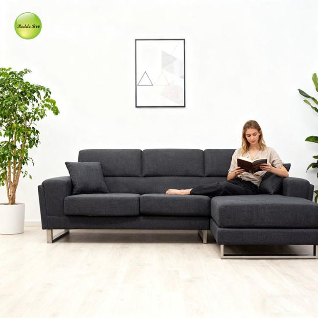 Sofa in contemporary home decor setting