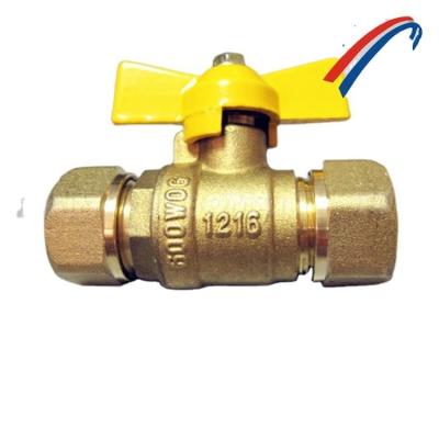 China ODM High Performance Brass Gas Valve Commercial 1/2 In Gas Ball Valve for sale