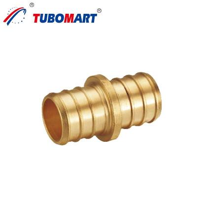 China Corrosion Resistance Pex Pipe Crimp Fittings 1/2 Inch Plumbing Crimp Connectors for sale