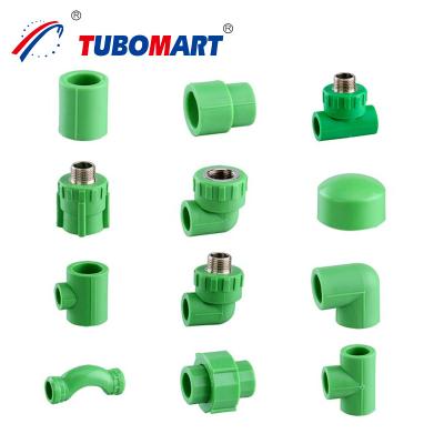 China High Pressure PPRC Pipe Fittings Customizable PPR Piping Components for sale